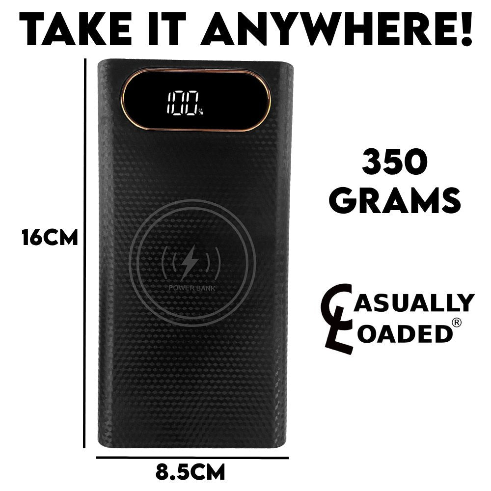 Powerflow Plus all in one type c USB C fast charging large capacity Australian made lithium-ion portable charger powerbank